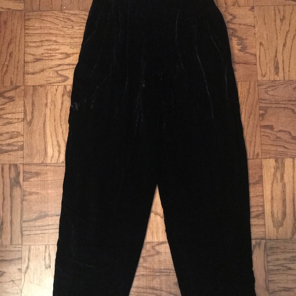 Christian Dior Velvet High Rise Wide Leg Trousers - Picture 6 of 8